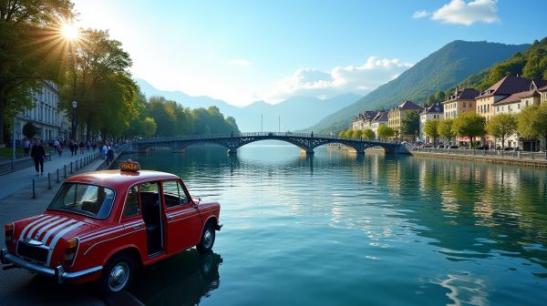 Choisir un taxi à Annecy pour des transferts fiables et rapides